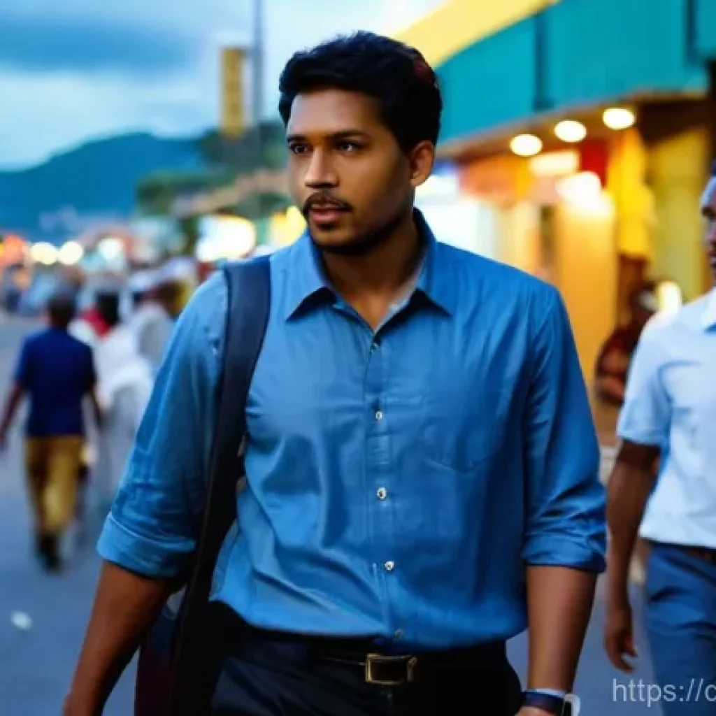 트리니다드 토바고에서 발생한 사건사고 - **Prompt:** A discerning traveler, approximately 30-40 years old, male or female, walks through a mo...